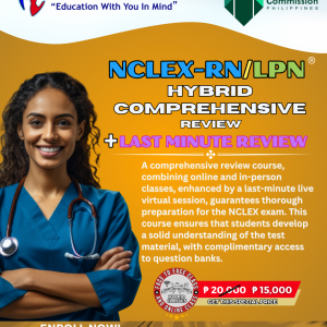 NCLEX RN/LPN COMPREHENSIVE REVIEW + LAST MINUTE REVIEW